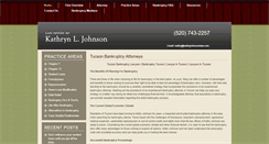 Desktop Screenshot of kjohnsonfirm.com